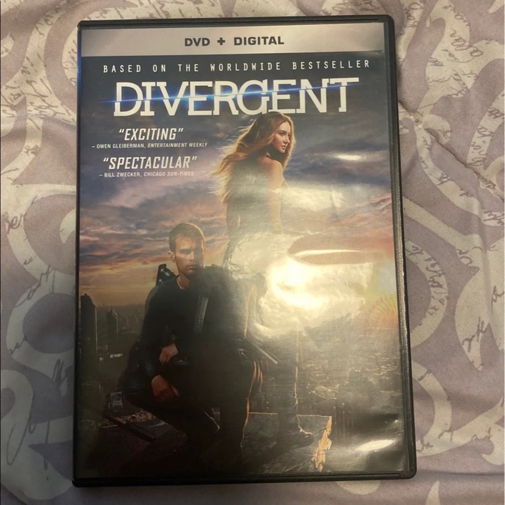 Divergent And Insurgent DVDs